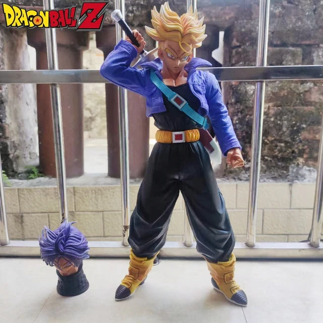 Estátua Trunks Do Futuro Super Saiyajin: Dragon Ball Z 45 cm Anime