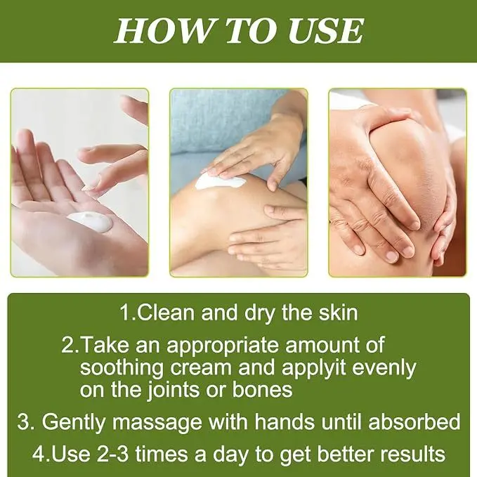 Bee Venom Cream Joint Pain and Swelling Care Massage Grass Fragrance joint pain relief cream