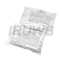 1500PCS/Set Resistors Assorted Set SMD 60 Values X 25Pcs 0R-10M Ohm 1% High Precision Film Chip Resistance Kit 0603 0805