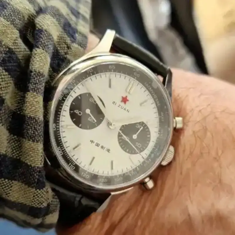 시걸 1963 시계 남성용, 중국 항공 크로노그래프, 시걸 무브먼트 워치, 40mm 사파이어, ST1901, 신제품