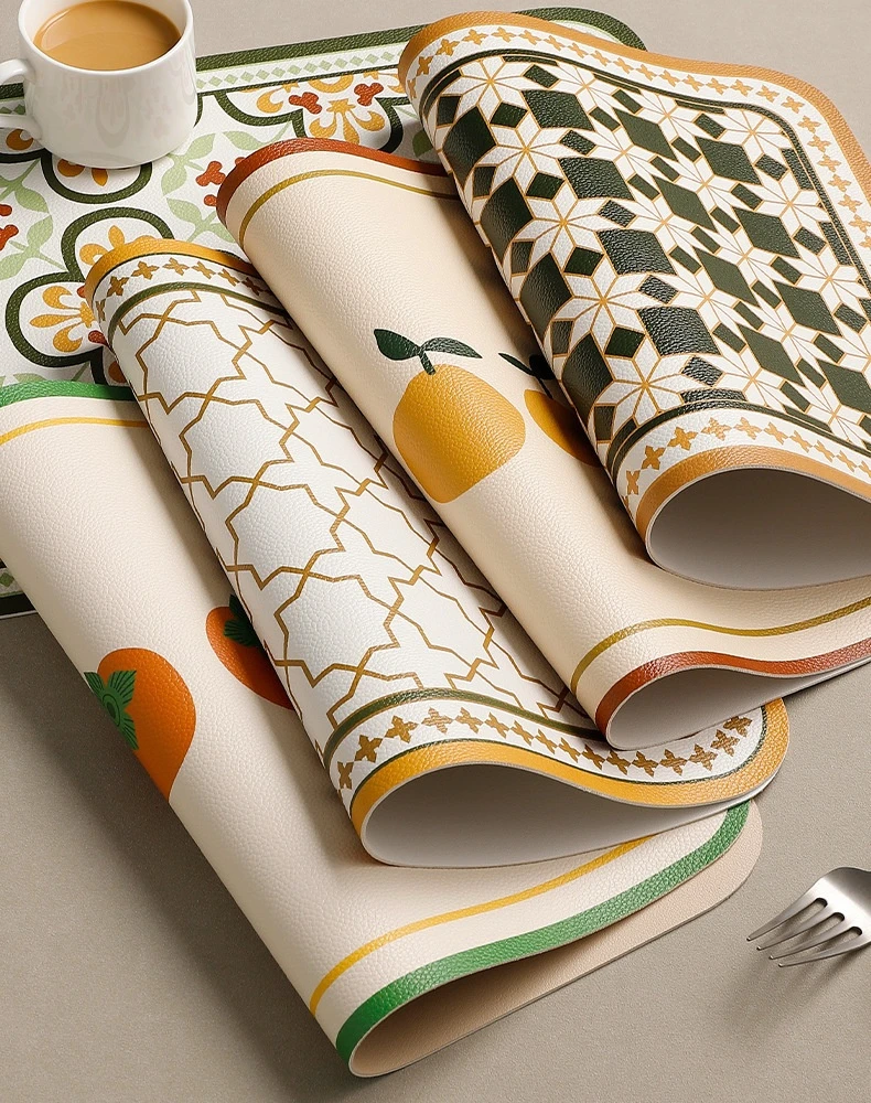Heat-insulated and non-slip Heat-insulating, anti-scald, heat-resistant pads on the desktop