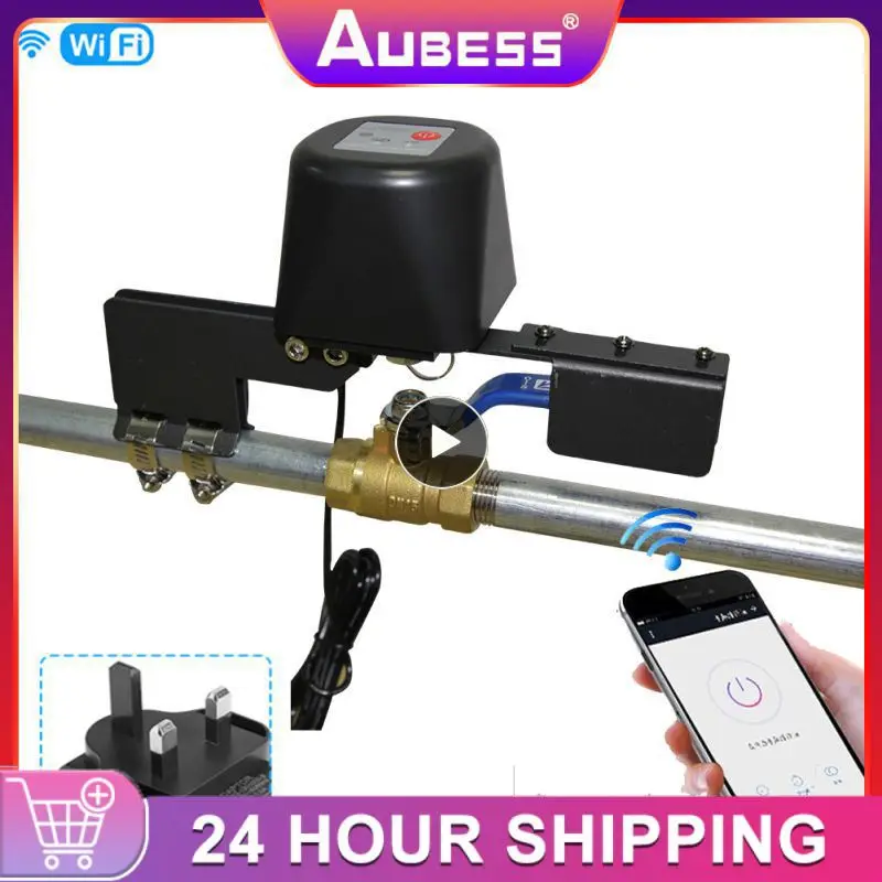 

Tuya WiFi/ Smart Water/Gas Valve Smart Home Valve Automation Control Work With Alexa Home Smart Life