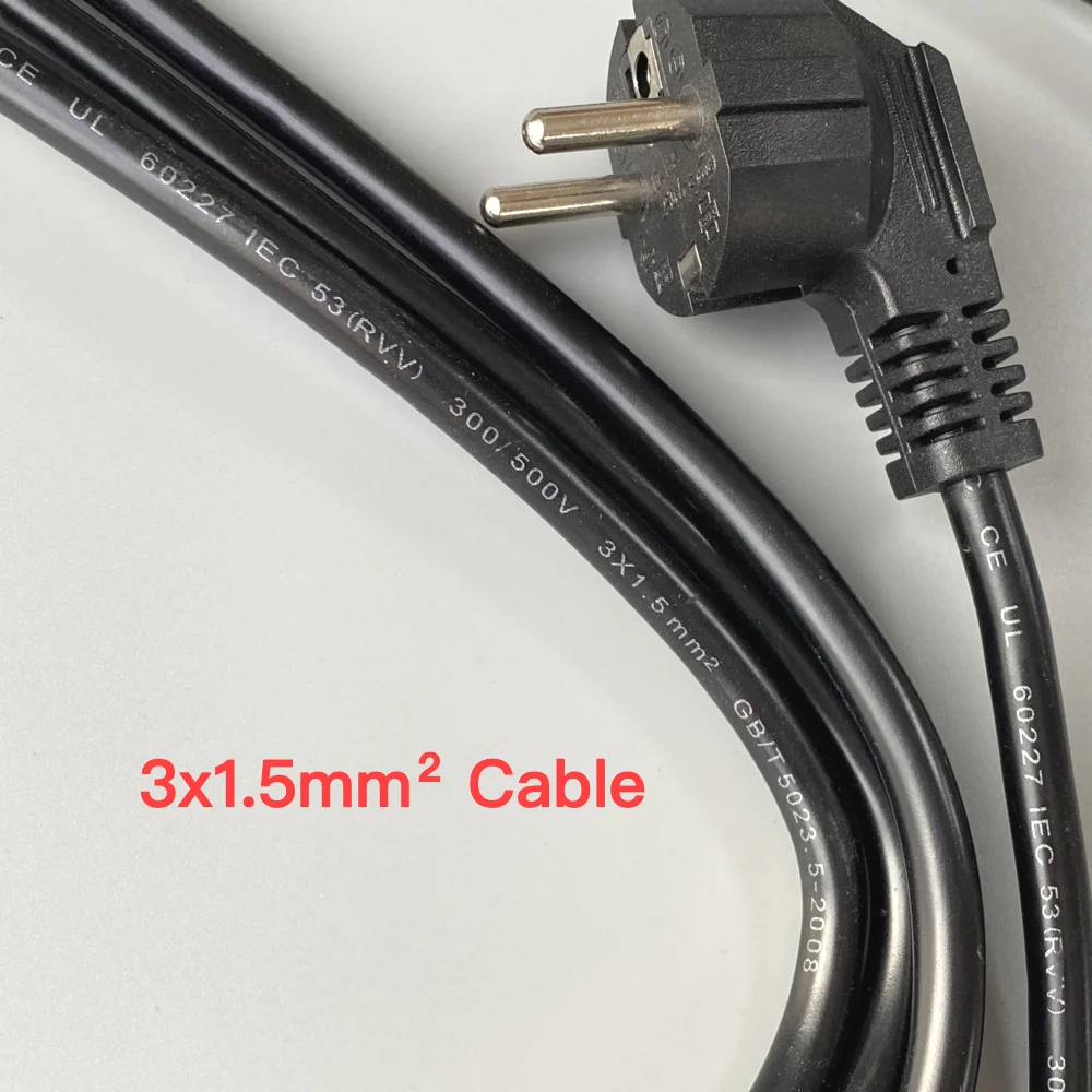 3Meter AC Power Cable EU Plug PowerCon 3x1.5mm&sup2; Power Cord Mobile DJ Stage Lighting Sound Audio LED Moving Head Smoke Machine dmx cable moving head light power cable
