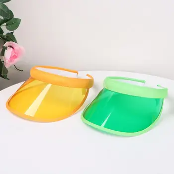 قبعة واقية من الشمس البلاستيكية للرجال والنساء ، قبعة واقية للشاطئ من أشعة الشمس ، قبعة رياضية كاجوال للسفر 2