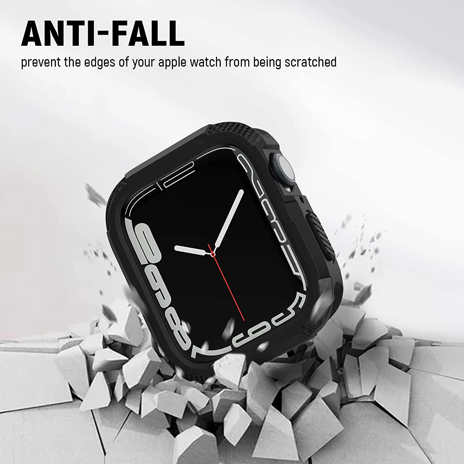 Durable Apple Watch Protective Cover with TPU Screen Protector