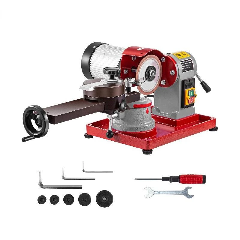 

370W Circular Saw Blade Grinder Sharpener 5Inch Wheel Rotary Angle Mill Grinding for Carbide Tipped Saw Wood-Based Panel