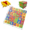 EVA Mat Foam Puzzle Mats Baby Play Kids Alphabet Number Abc Tiles Toddlers Soft Babies Interlocking Puzzle Toys Educational 6
