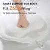 Bathtub Pillow for Tub, Bath Pillow for Neck & Back Support with Strong Suction Cups, Soft Spa Bath Pillow 5