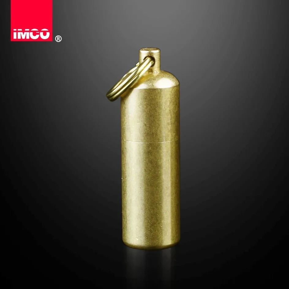 Мини-бензиновая Зажигалка IMCO 6100, маленькая керосиновая зажигалка, портативная латунная бензиновая Зажигалка 50*13 мм (art.: 784850d7e) - 784850d7e