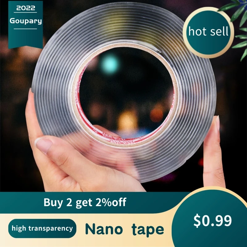 

1/2/3/5 м Мон-маркировочная водонепроницаемая лента для ванной и кухни предметы фиксированное хранение раковины Смеситель гель нано лента Дву...