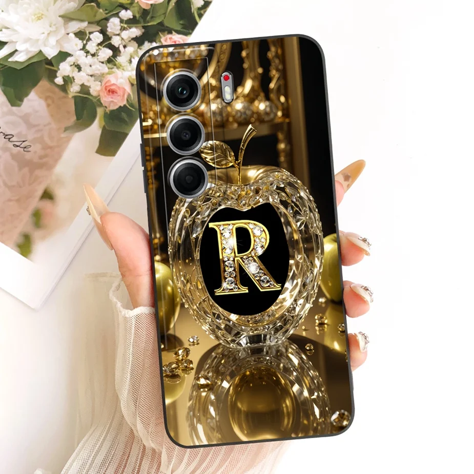 Cute Letters Soft TPU Phone Case - Stylish Protective Cover