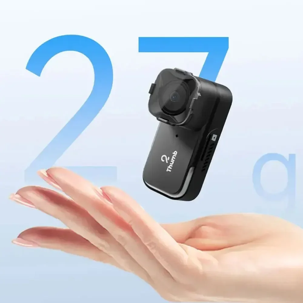 RunCam Thumb 2 4K New Version HD Digital Camera 27g Bulit-in Gyro Filter FPV Camera for FPV Racing Drone Recoding thumbnail 3