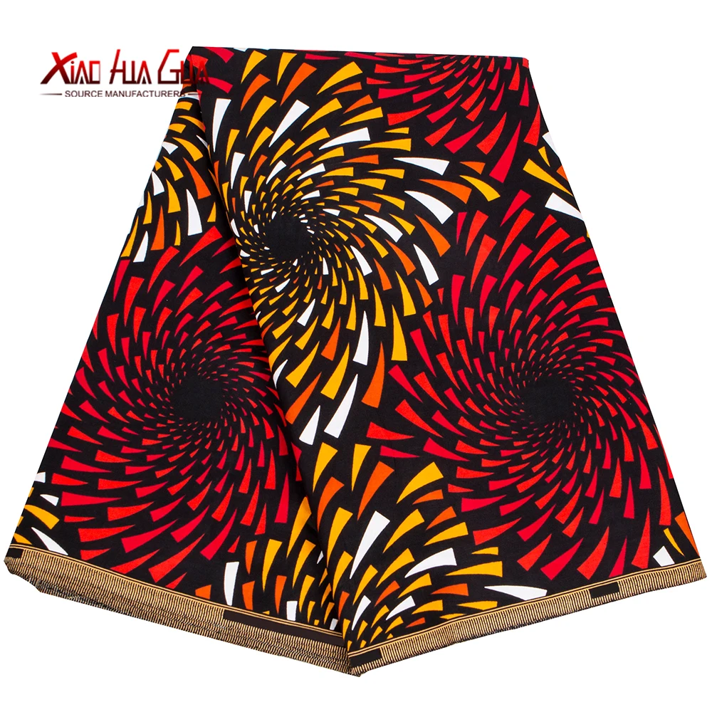 

Top Quality 100% Cotton African Wax Sold by The Meter Ankara Fabric Dashiki Cloth Fabric Sewing for Party Dresses 24FS1530