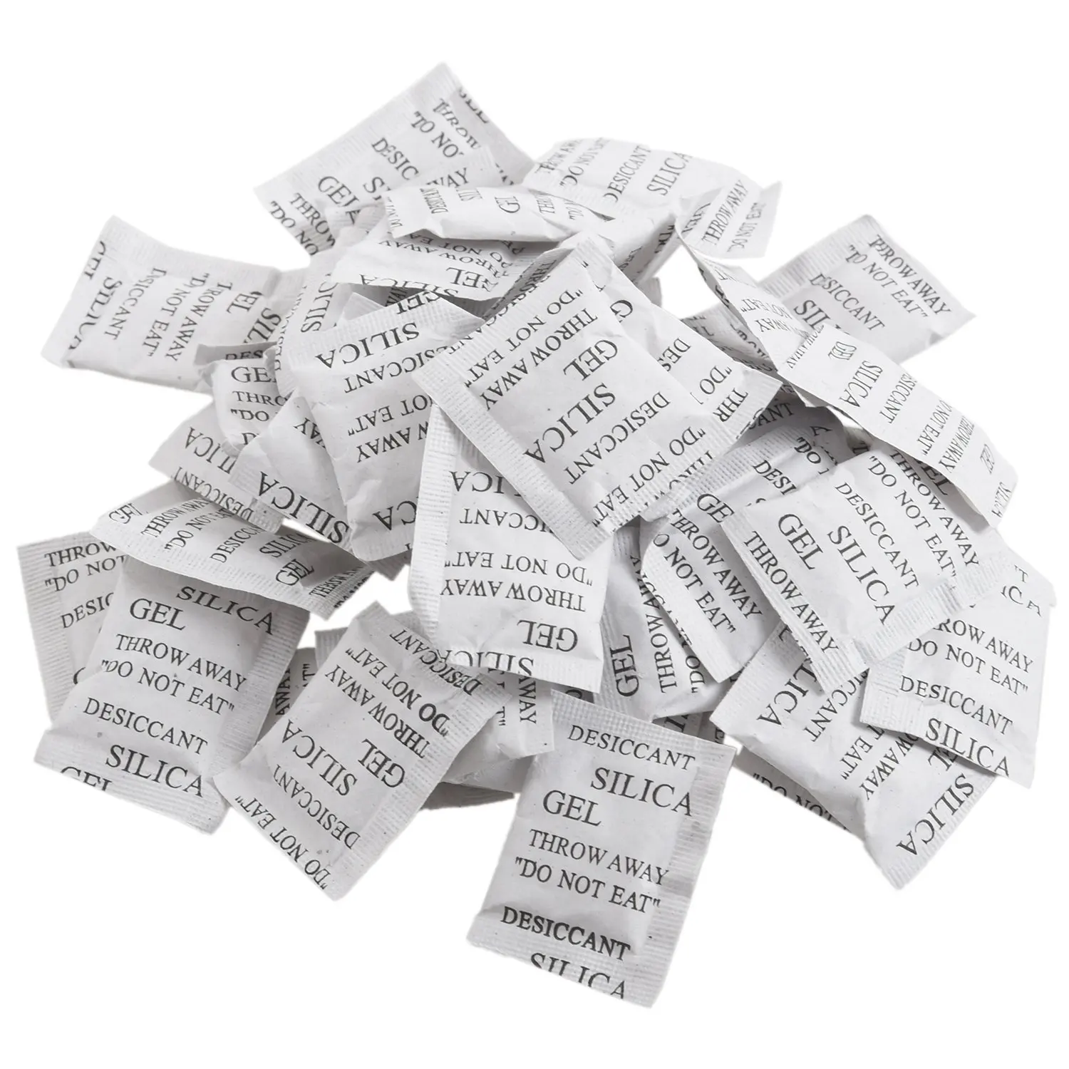 Silica Moisture Humidity Absorber Sachets Bags Desiccant Drying 50 Pcs