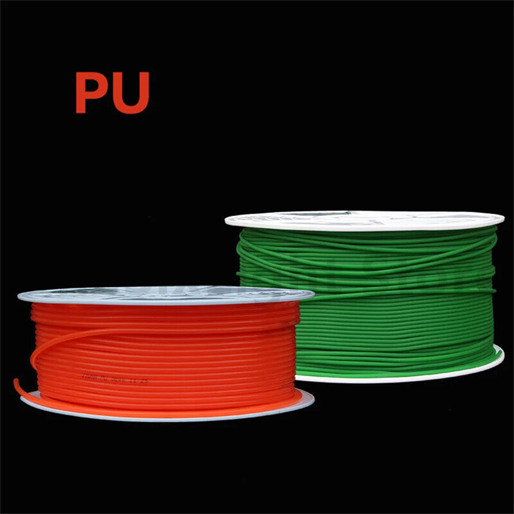 Round Polyurethane Drive Belting PU Conveyor Belts Strip Dia 2mm-18mm Red Green rubber belt transmission drive belt synchronous belt