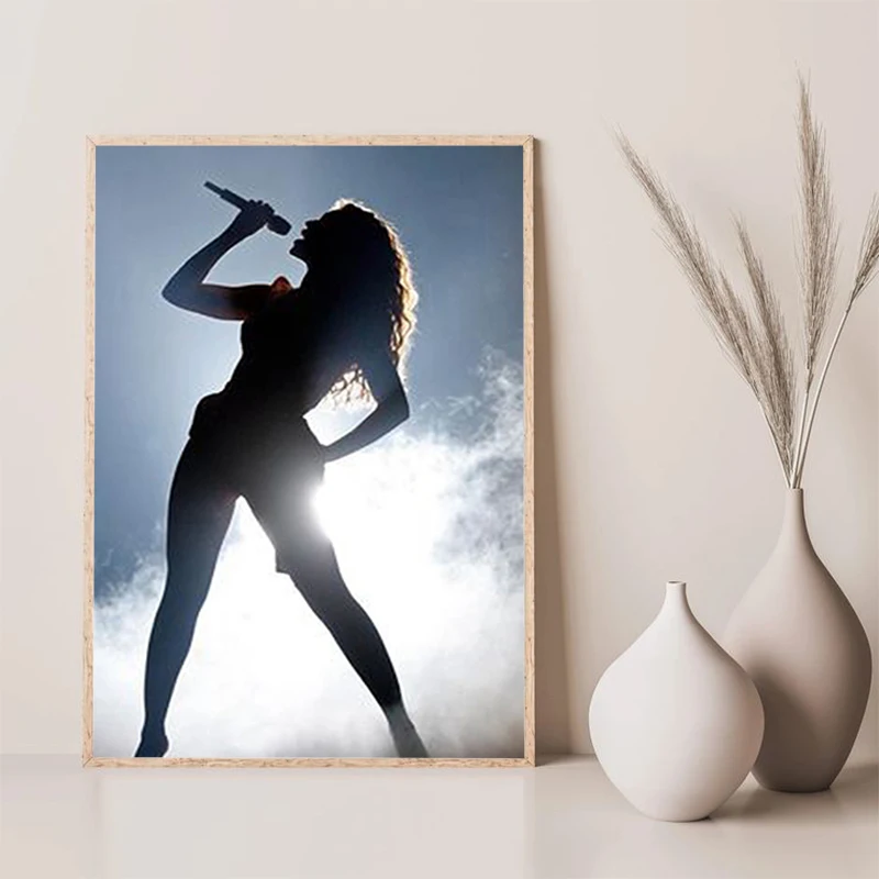 

Beyonce Poster Decoration Pictures Room Wall Art Print Home and Decoration Decorative Paintings Posters for Wall Decor Aesthetic