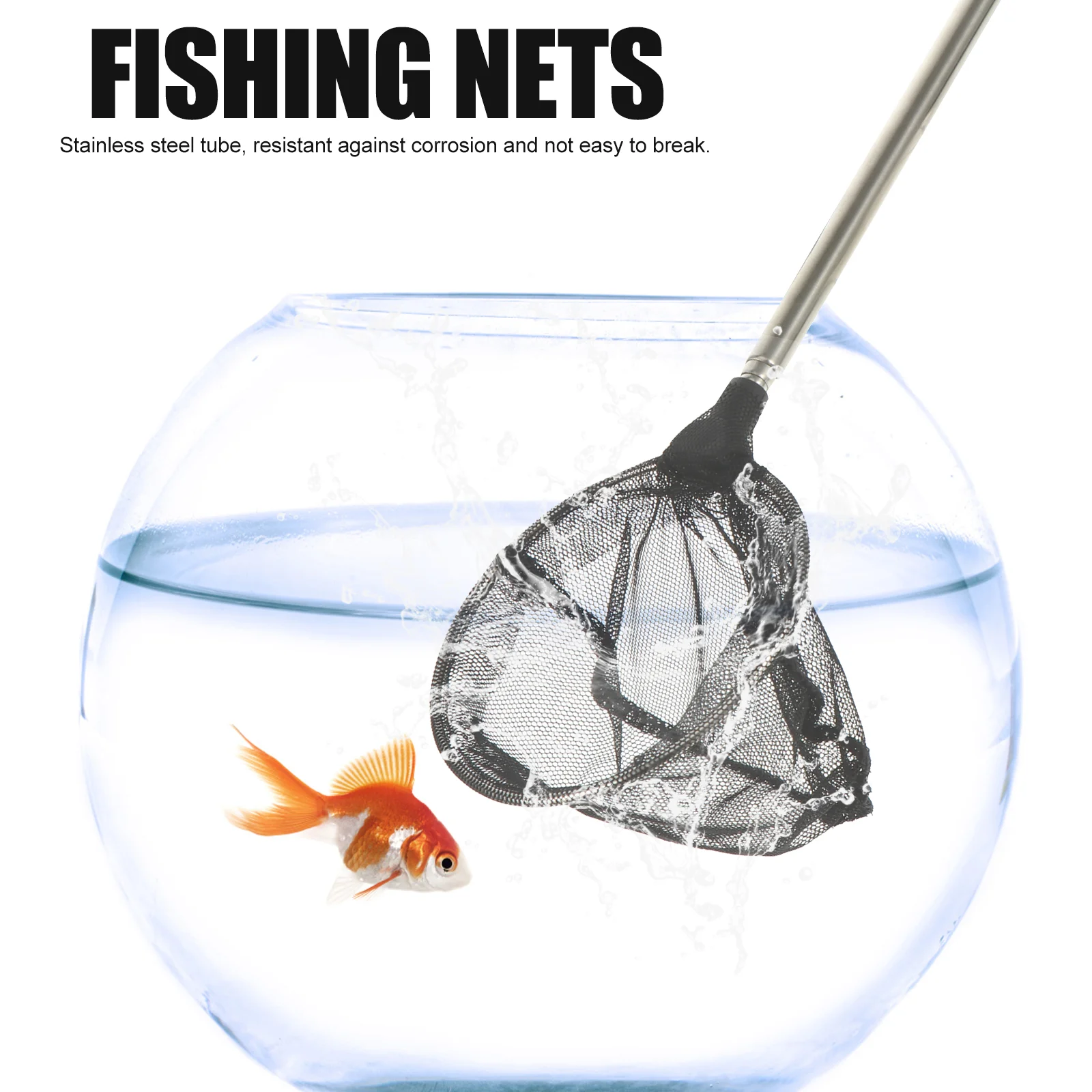 Butterfly Nets Kids Fish Tank Fishing Catch Release Telescopic Dip