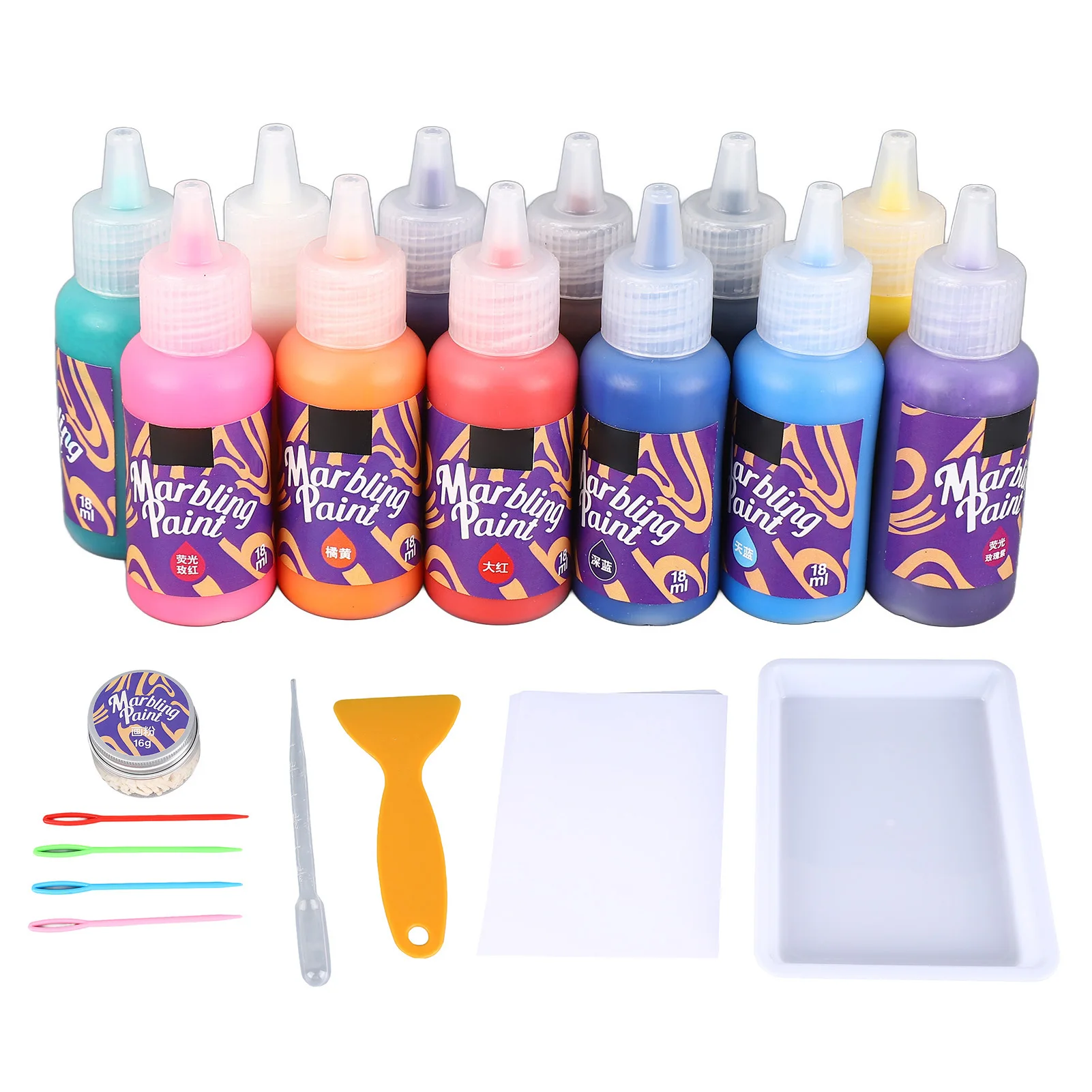 WaterMarblingPaintKitFunImproveShapeRecognitionEducational12