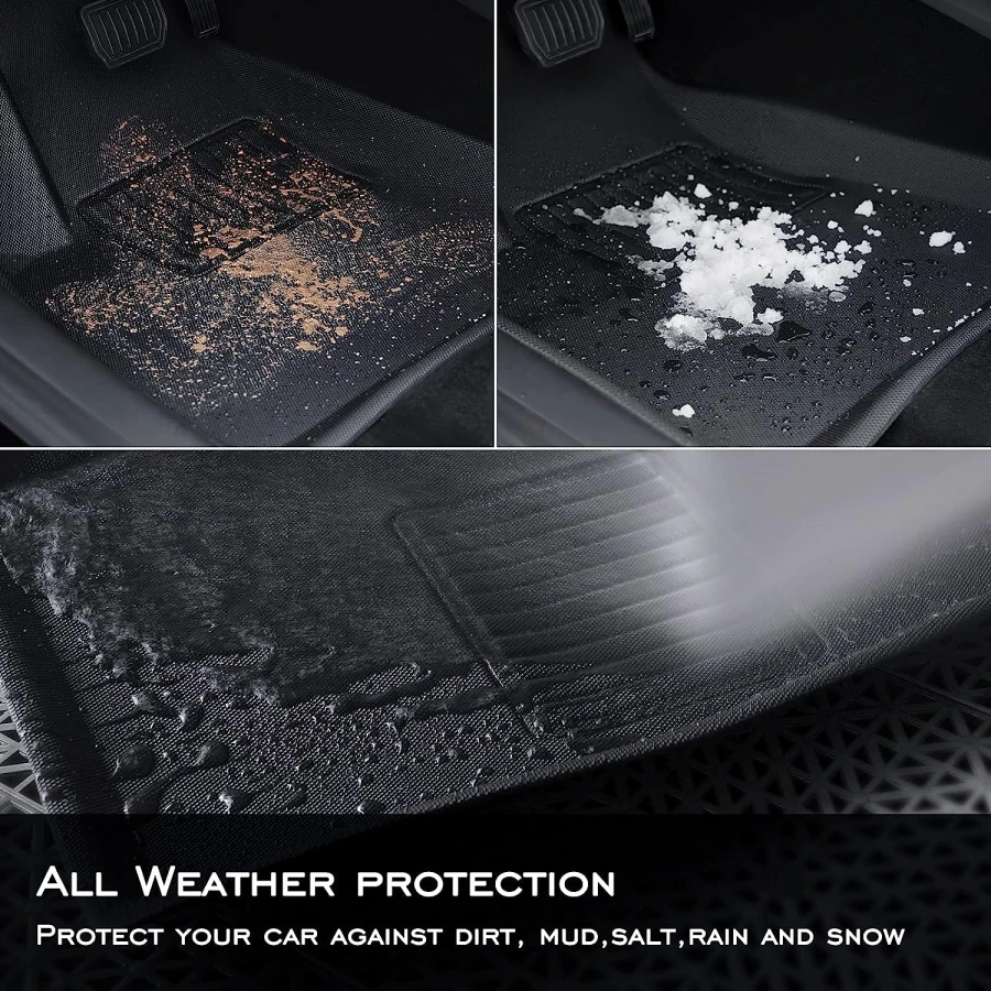 For Tesla Model 3-Model Y-RHD LHD Floor Mats XPE Anti-Slip All-Weather Trunk Mats for Tesla Car Floor Liners car floor mats floor mats