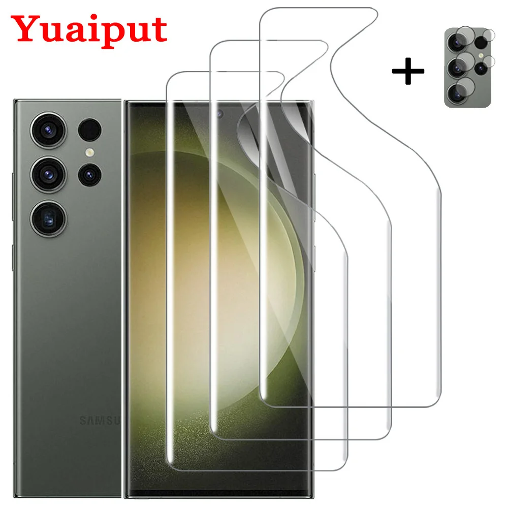 

Cover Galaxy S23 Ultra Screen Protector For Samsung S22 Ultra Hydrogel Film Samsung S23 Ultra Lamina