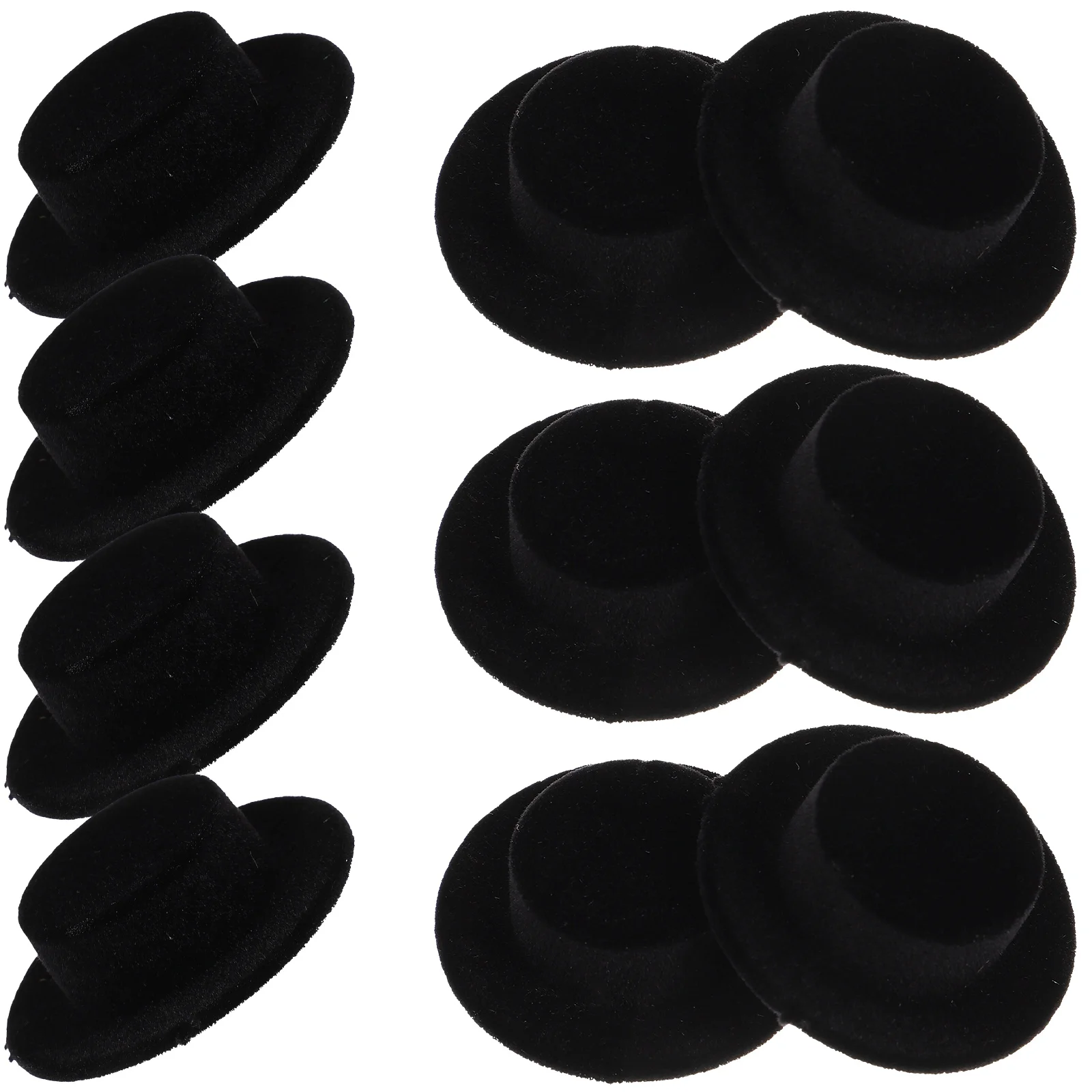 

20pcs Miniature Top Hat Mini Hat Mini Snowman Hat Crafts Top Hat Decoration