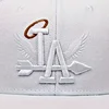 1/2/3/4PCS Fashion Unisex LA Embroidery Baseball Caps Los Angeles Snapback Hat Angel Wings Hip Hop Caps Outdoor Adjustable Hats 5