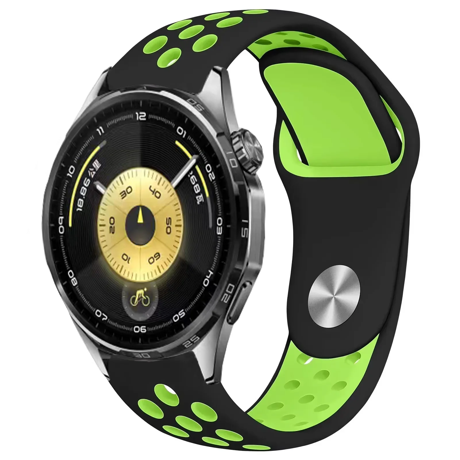 Silicone Sports Bracelet Wristband for Smartwatches (22/20/18mm)