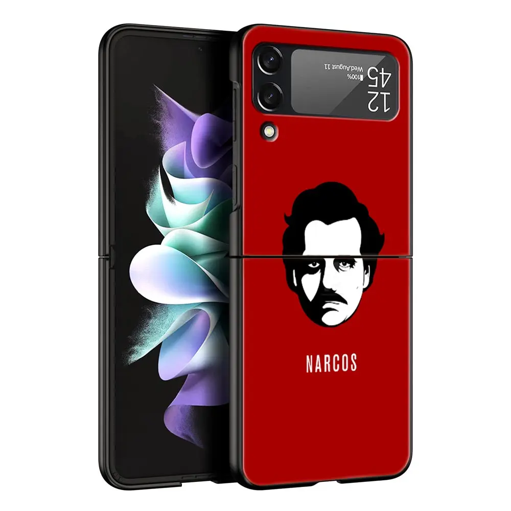 Narcos TV Series Pablo Escobar Hard Folding Phone Case