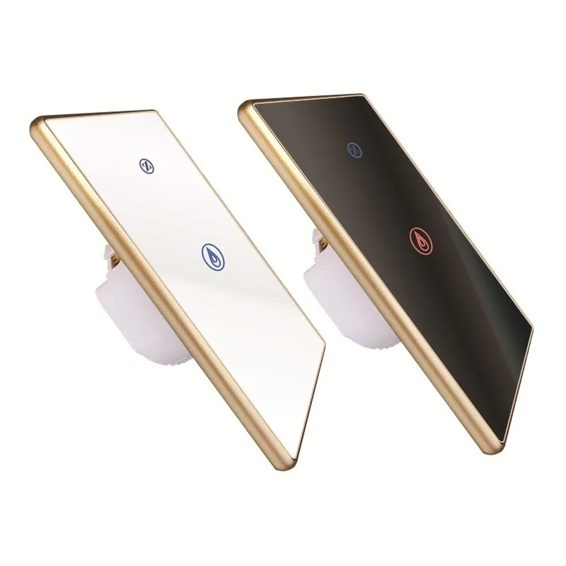

Tuya APP Smart WIFI Glass Touch Remote Control Timing Switch Panel Remote Control ALEXA Voice Smart Switch