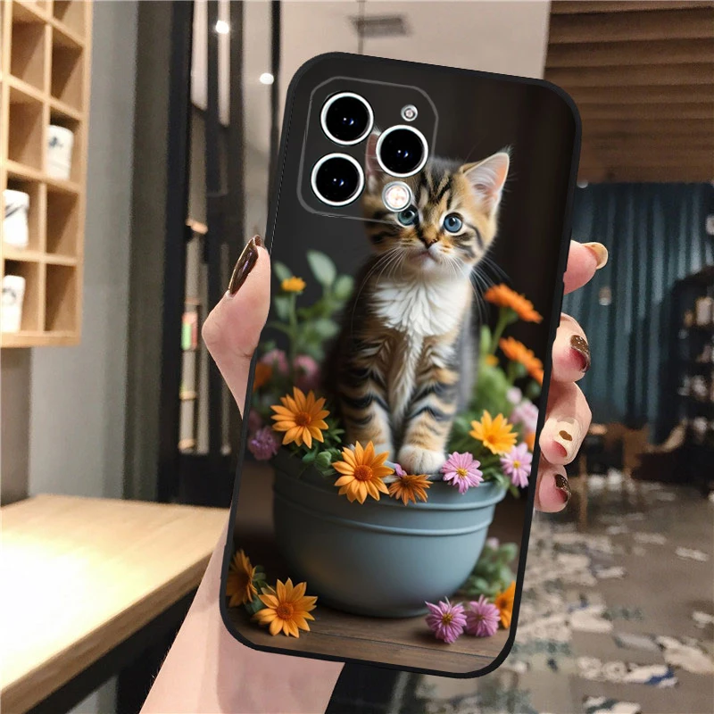 Adorable Baby Kitten Cat Phone Case - Durable and Stylish Shell