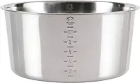 11-Cup Multi-Functional Stainless Steel Rice Cooker - Silver Durable 18/8 Food Grade 304 Stainless Steel Inner Pot and Outer Pot 2