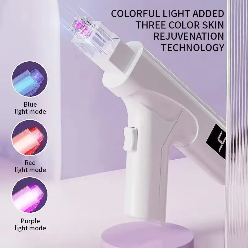Multifunction Nano Water light Gun Face Device Anti aging Lifting Skin Red And Blue Dispel Removal Skin Care Beauty Equipment Skin Care Device