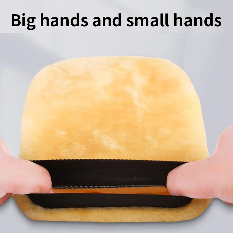 Car wash gloves Double sided wool fleece Car cleaning bear paw Not harming the car Special for car waxing wash cleaning tool