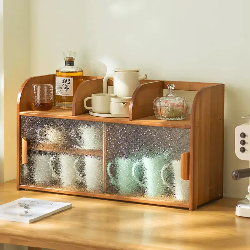 Table Storage Items Desktop Storage Rack Creative Double Cup Holder