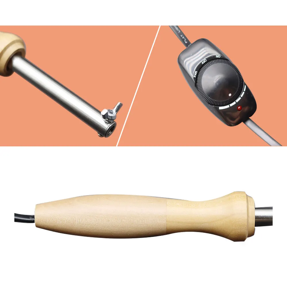 DIY 패브릭 꽃 메이커, 인공 꽃 전기 다림질 기계, 가짜 꽃 만들기, 꽃잎 모델링 도구 세트, 8 개 헤드