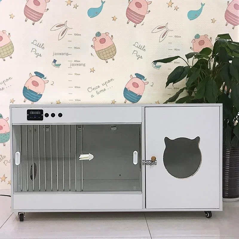 원목 렌탈룸 고양이 케이지 새끼 고양이 분만실 창의적인 홈스테이 스마트 고양이 캐비닛 패션 강아지 빌라 펫 하우스