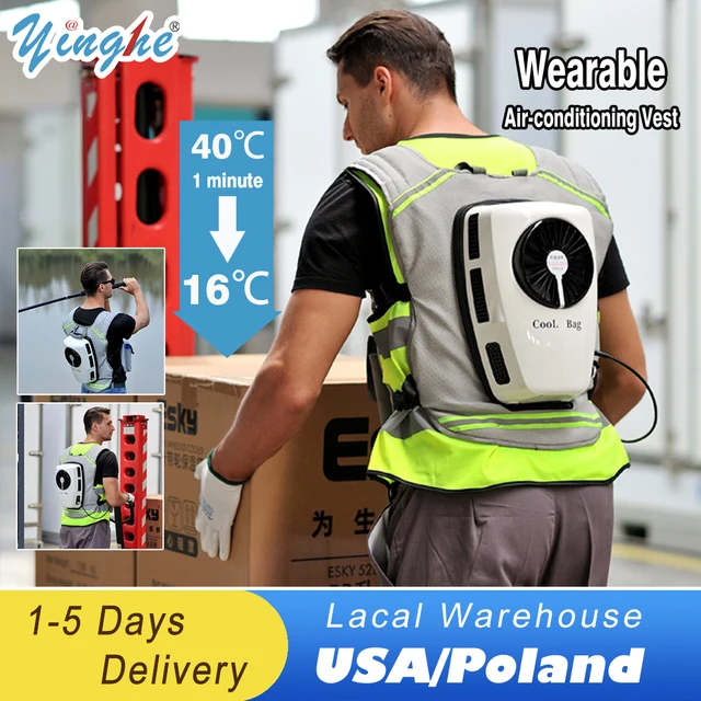 New Summer Cooling Clothing Air Conditioning Vest Rechargeable Batterie Suitable For Fndoor And Outdoor High Temperature Work 1