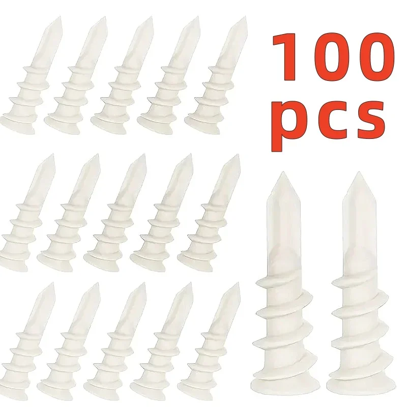 20-100 шт., пластиковые булавки для самосверления