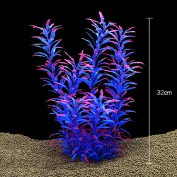 Vibrant Plastic Aquarium Decor - Underwater Plant Accessories (40)