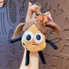 Cartoon Keychain Funny Fried Hair Potato-Man Doll Plush Pendant Soft Cartoon Stuffed Doll Plushie Keyring Charms Gift 3
