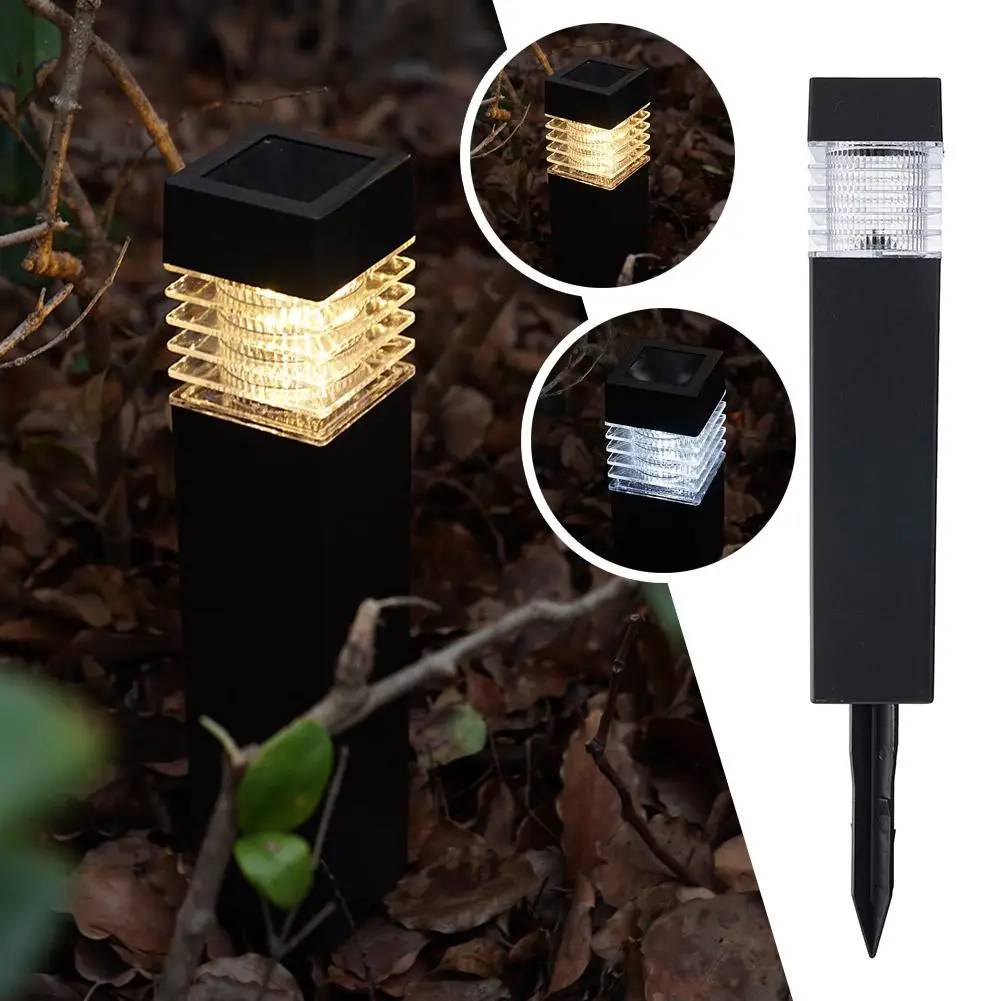 

Outdoor Solar Lights Garden Light Waterproof Landscape Lamp for Walkway Pathway Courtyard Lawn Yard Decoration V3P4