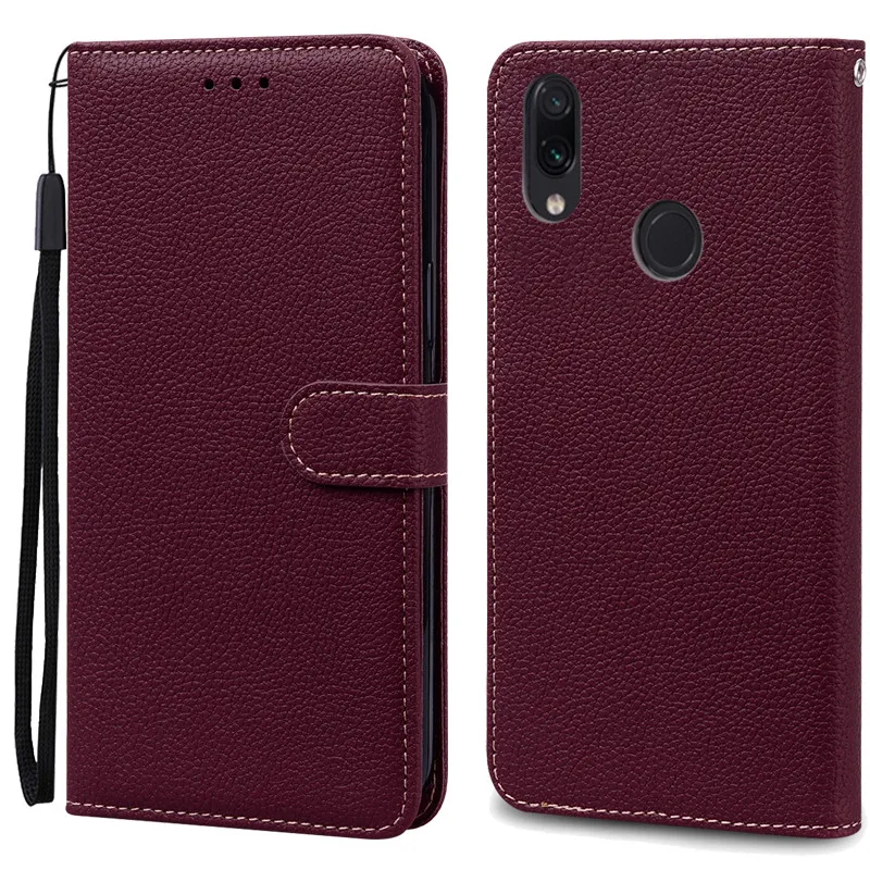Leather Wallet Flip Case - Protective Cover