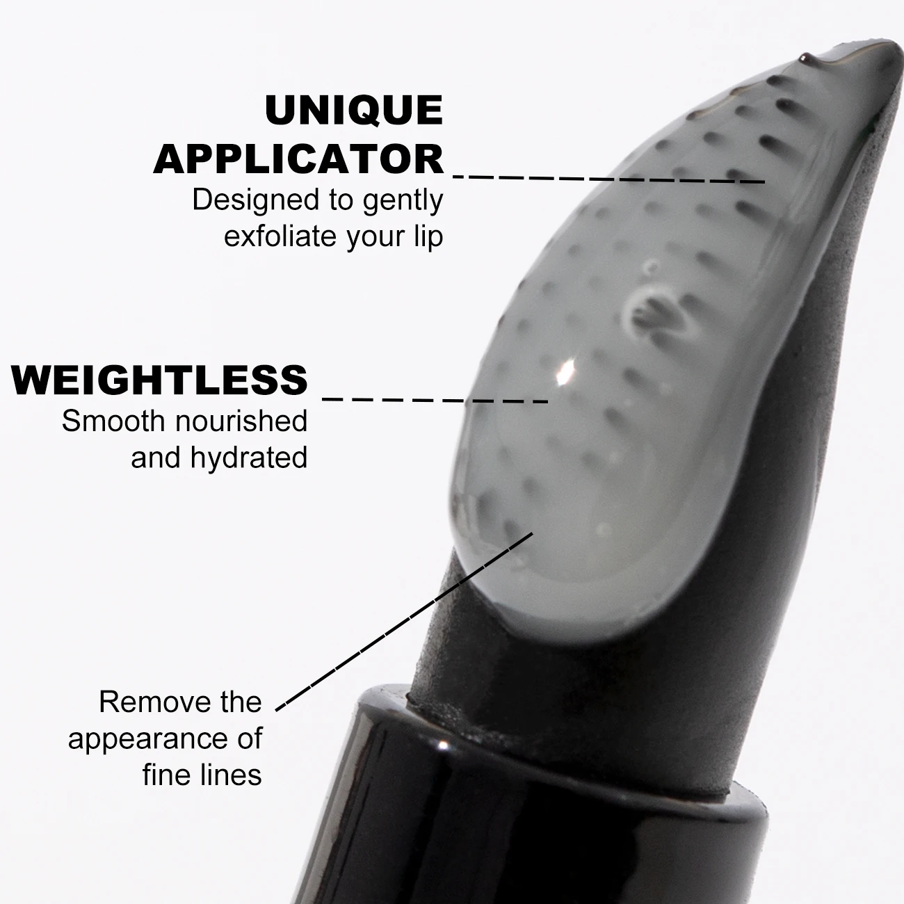Lip Balm With Brush Moisturizing Lip Care Exfoliates Lips Keep All-Day Moisture For Dry Lips Long-Lasting Effect Natural Tint 5
