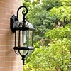 Outdoor porch light, waterproof pendant light, courtyard landscape decoration, retro LED lighting, suitable for terraces 1