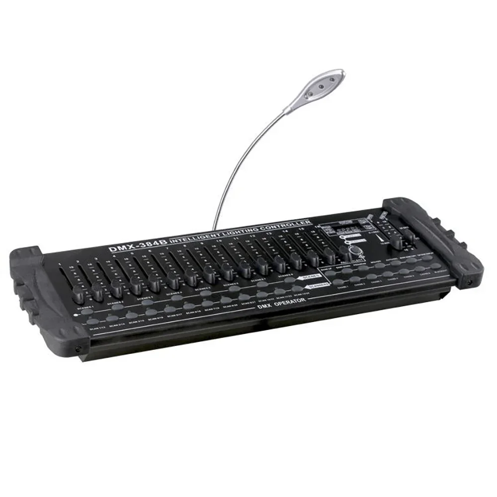 DMX-384B インテリジェントライティングコントローラー Dmx 384B Console, Dmx512 Lighting Controller, Midi Input