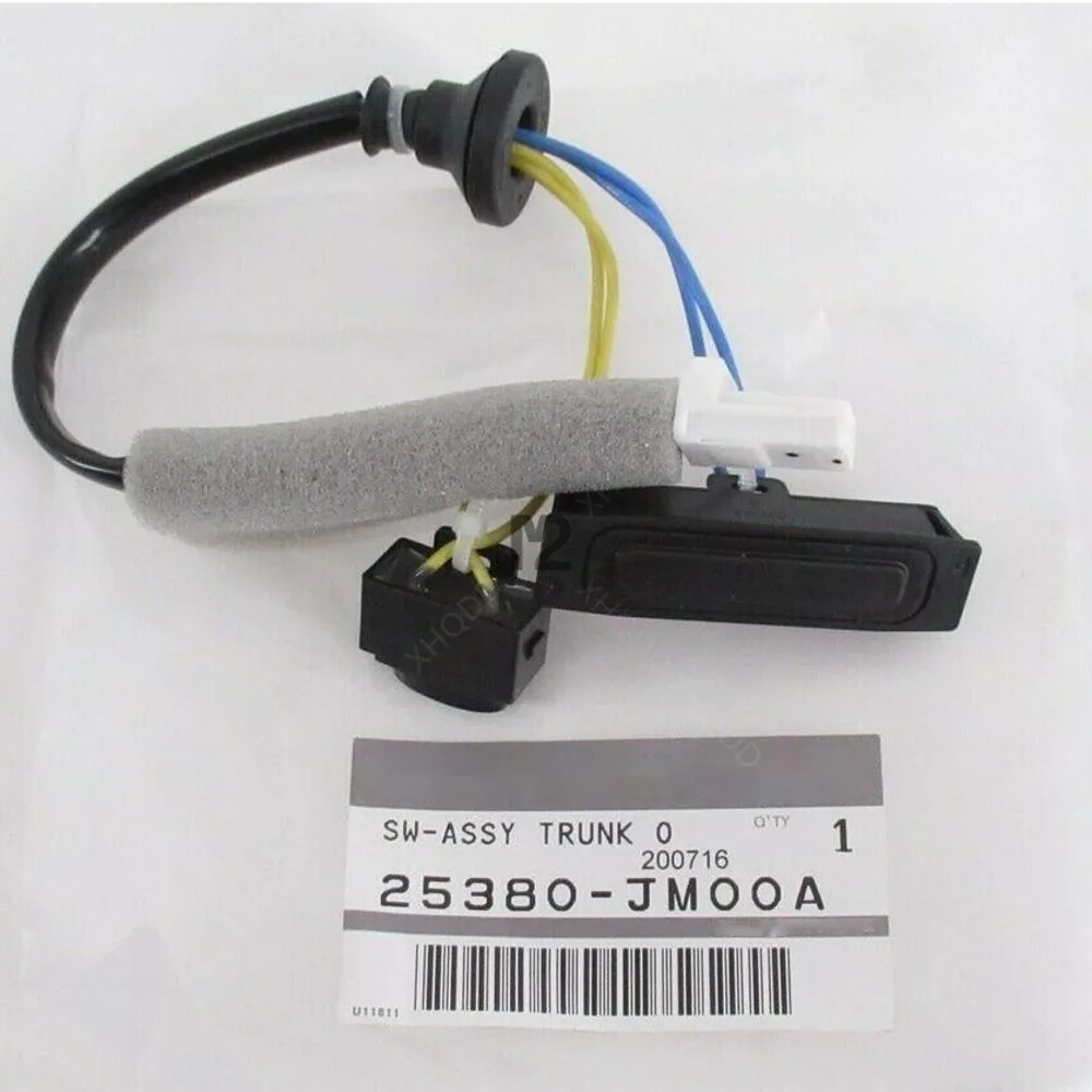 

Для 2008 - 2014 Nissan Murano подлинный 25380-JM00A 25380JM00A съемный выключатель в сборе Открыватель багажника