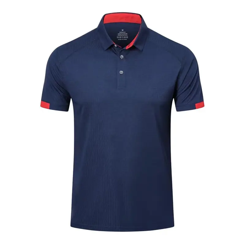 ZengVeeMensBreathableGolfPoloShirtWorkoutPoloShirtsShort