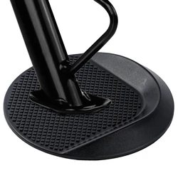 Universal Anti - Slip Motorcycle Kickstand Support Pad (Black)