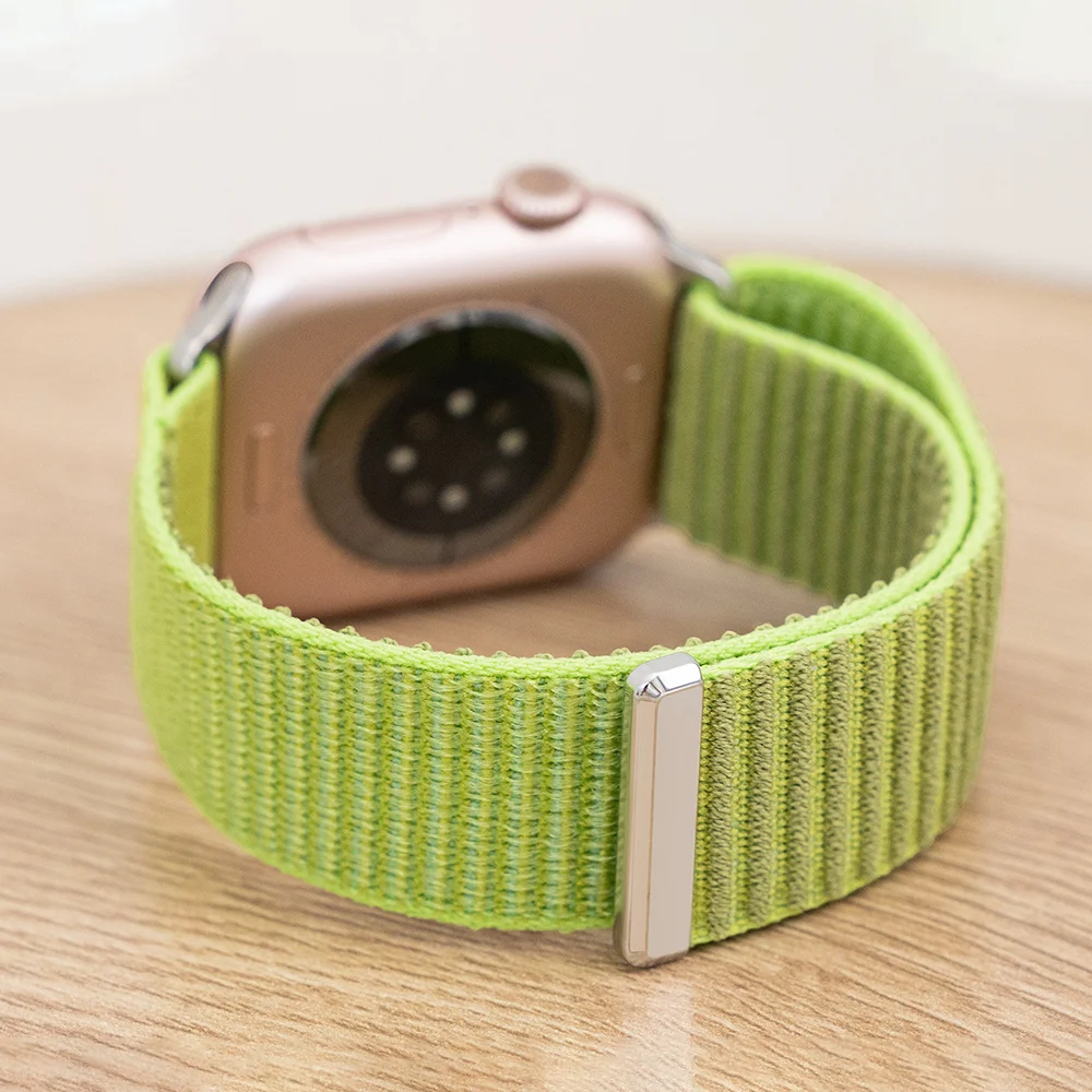 Nylon Loop Strap for Apple Watch Bands - Elegant and Durable Design