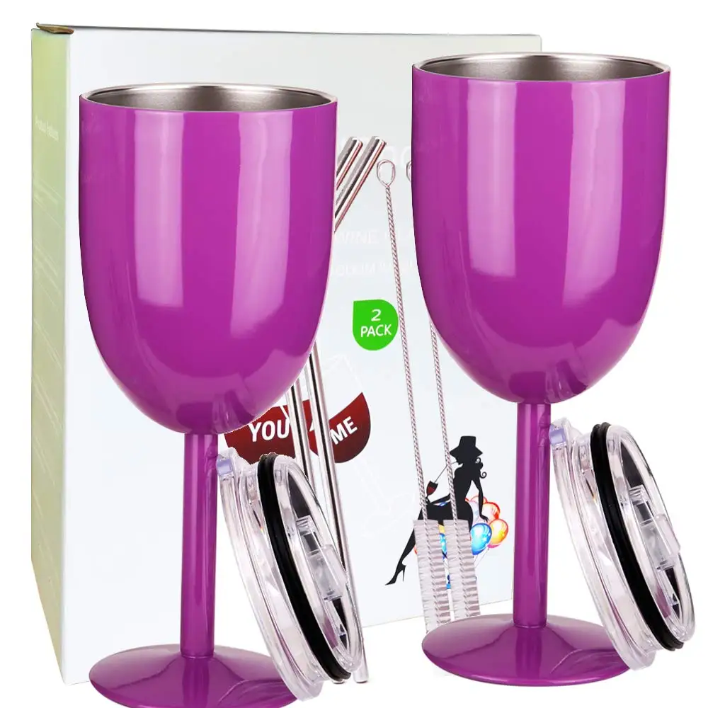 2pcs Purple